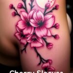 cherry blossom tattoos for women