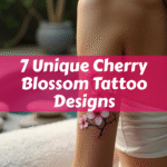 cherry blossom tattoos for women