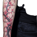 cherry blossom tattoos for women