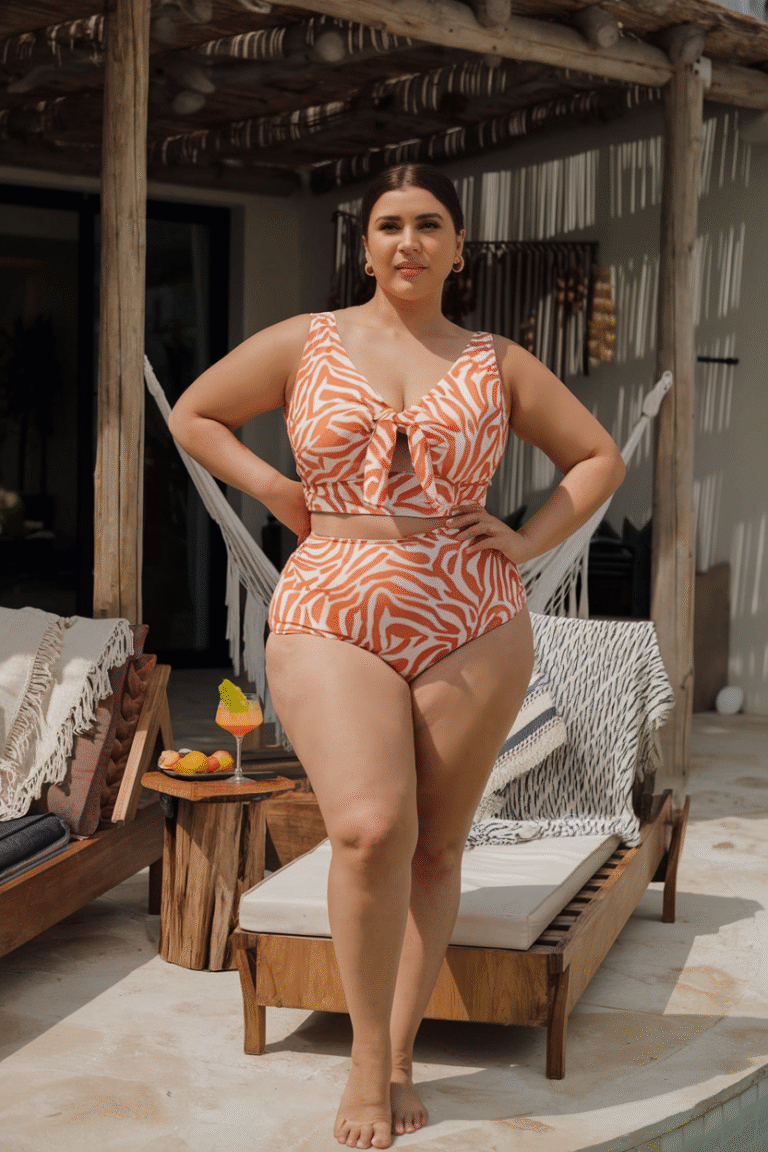 plus size swimwear