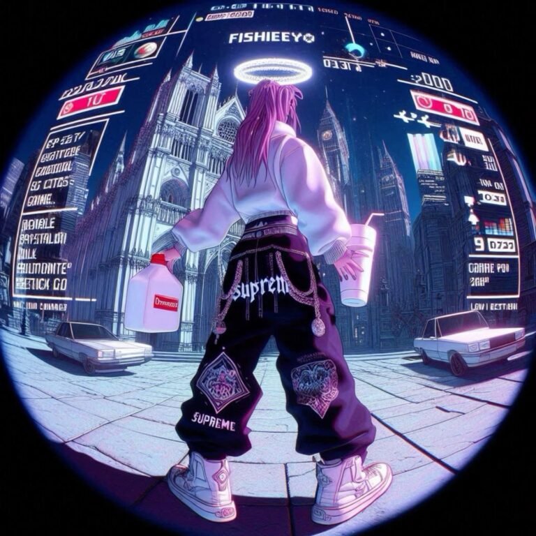 cyberpunk anime wallpaper