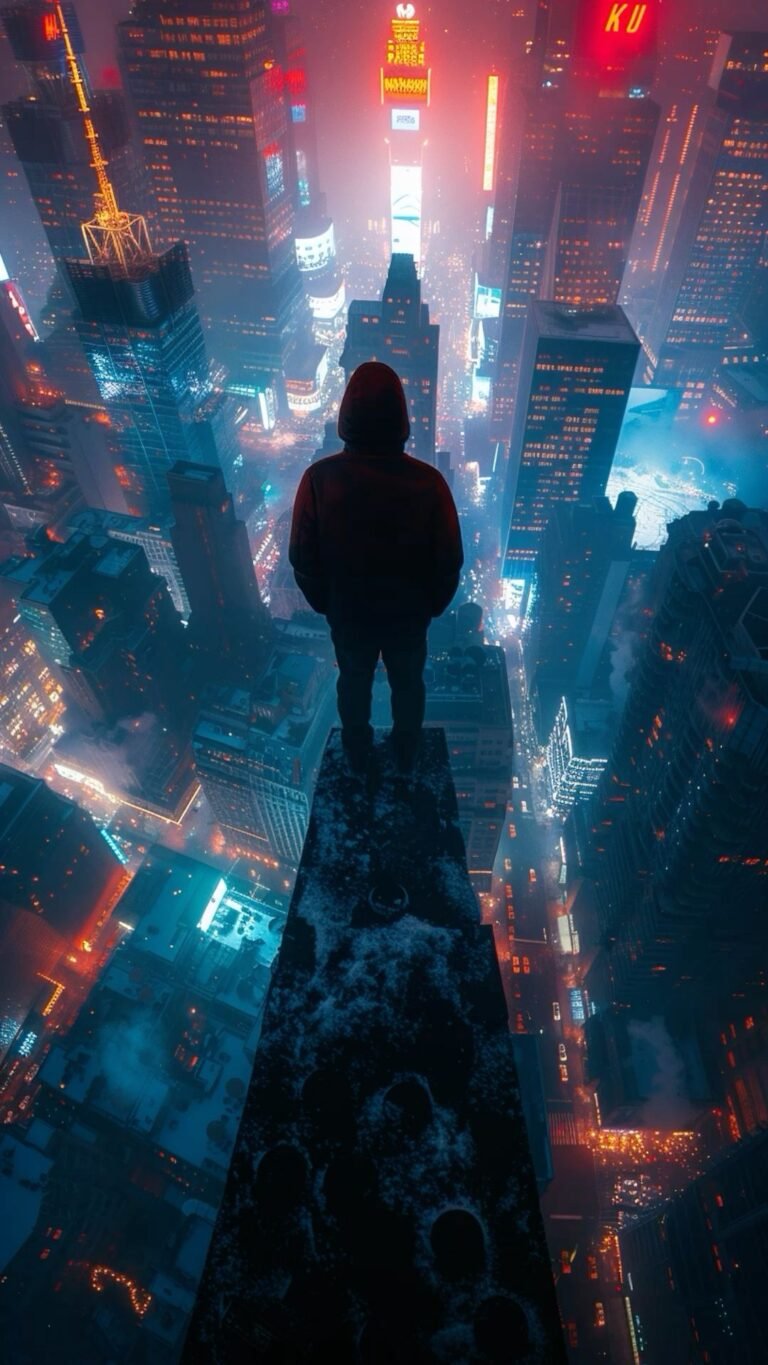 cyberpunk anime wallpaper