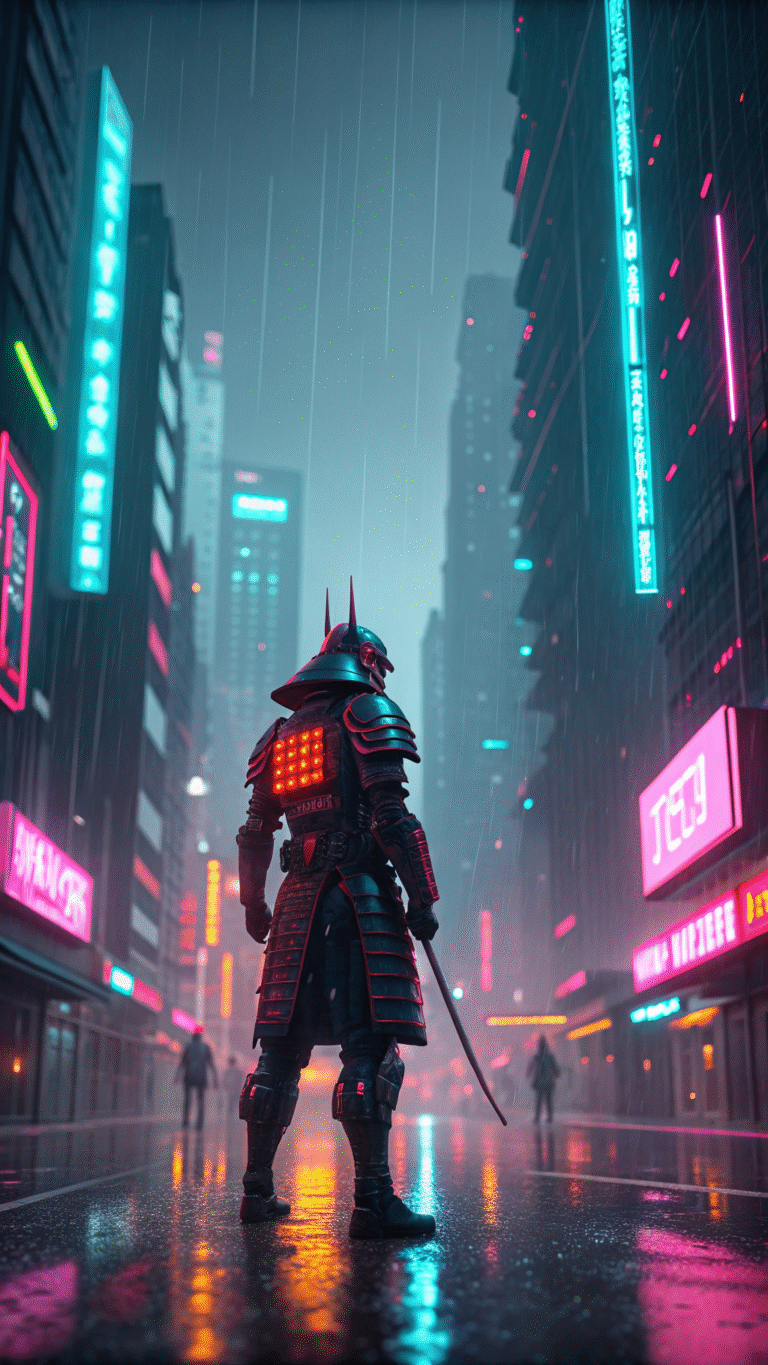 cyberpunk anime wallpaper