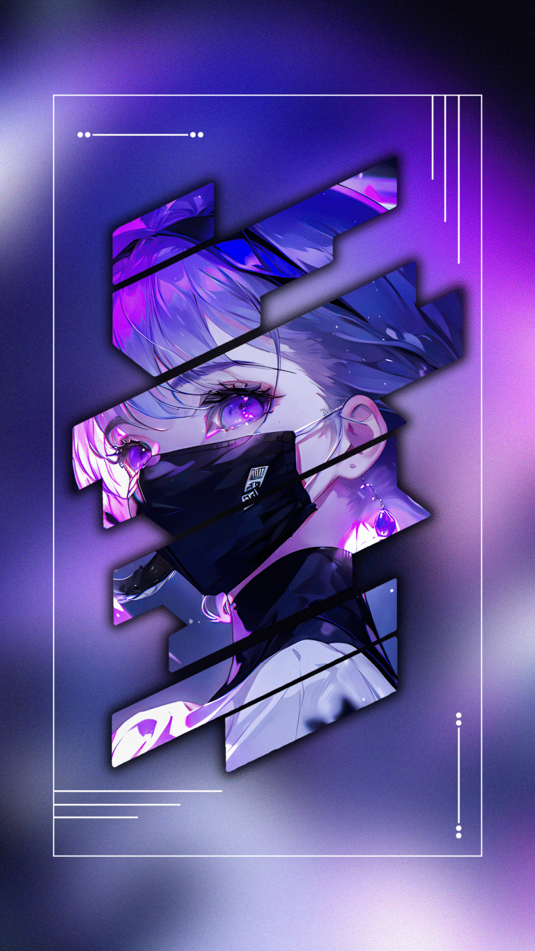 cyberpunk anime wallpaper