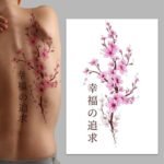 cherry blossom tattoos for women