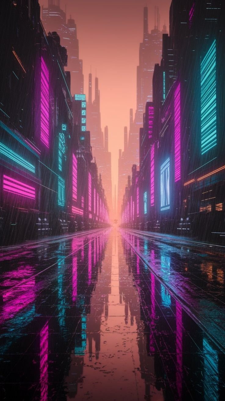cyberpunk anime wallpaper