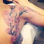 cherry blossom tattoos for women