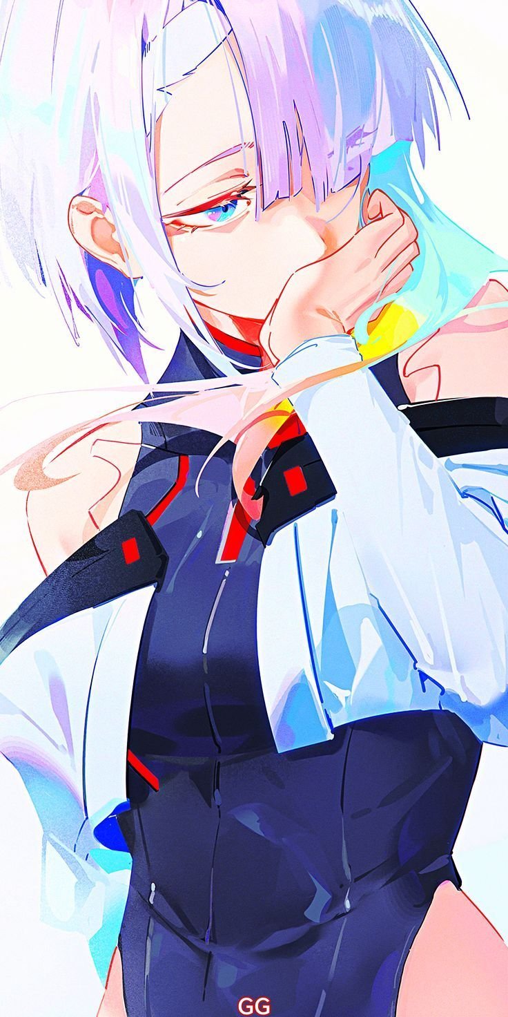 cyberpunk anime wallpaper