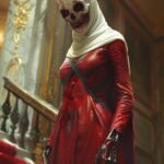 Prepare for a haunting experience with these spine-chilling, blood-soaked artwor