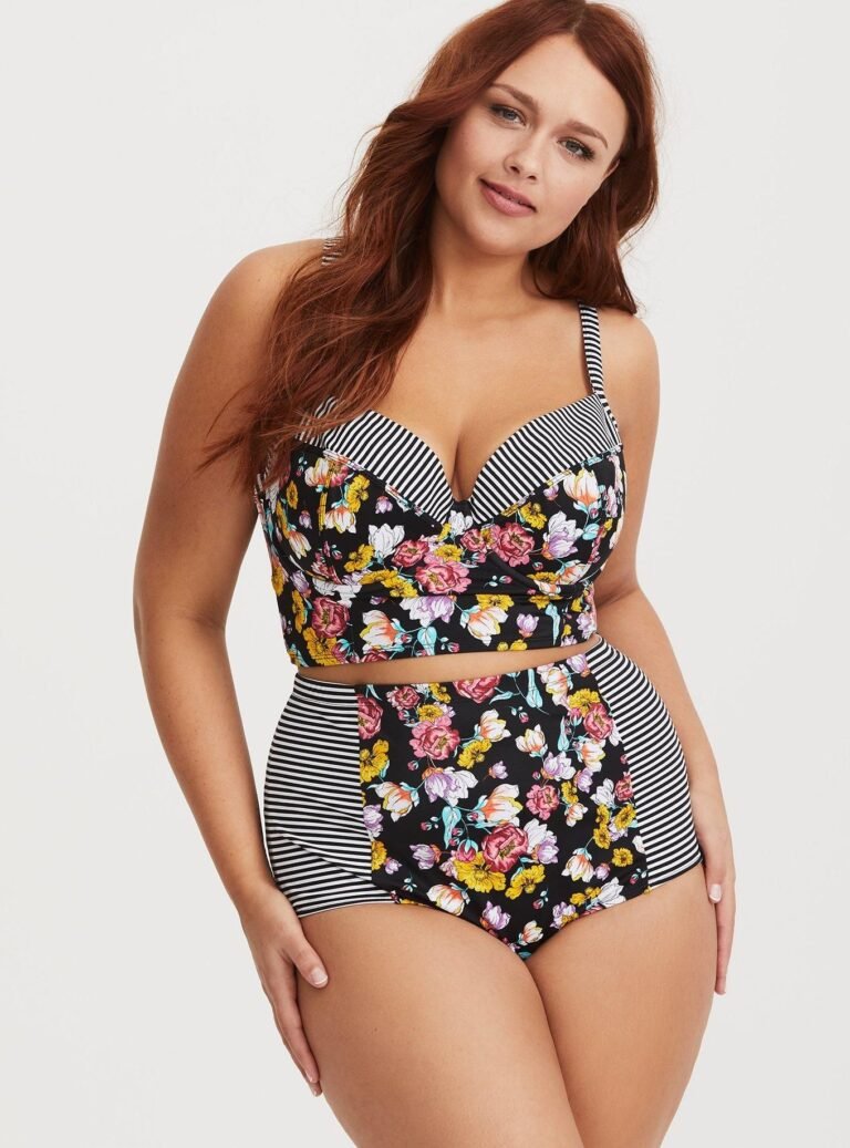 plus size swimwear