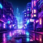 cyberpunk anime wallpaper