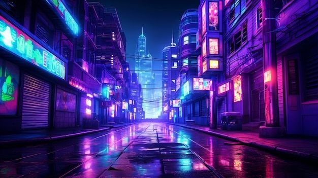 cyberpunk anime wallpaper