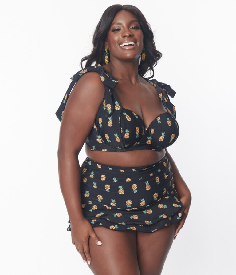 plus size swimwear