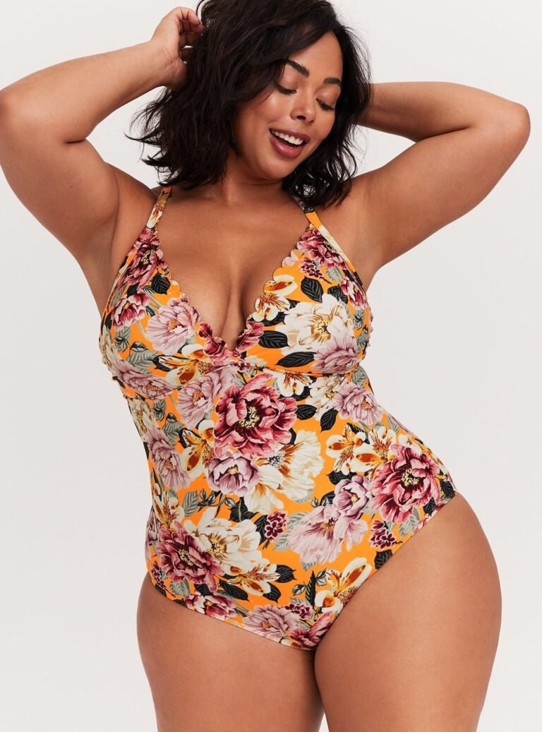 plus size swimwear