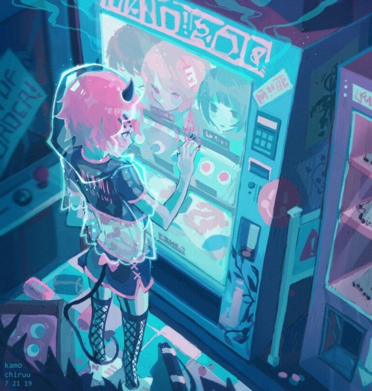 cyberpunk anime wallpaper