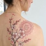 cherry blossom tattoos for women