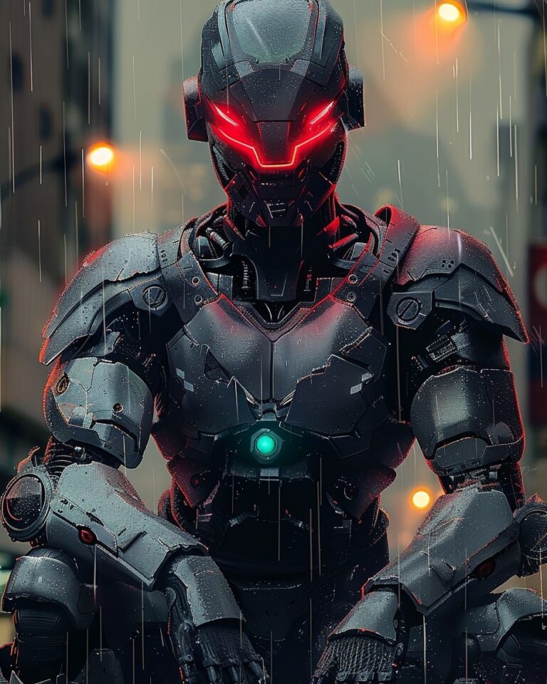 Step into a cyberpunk world where neon lights and rainy nights collide. These st