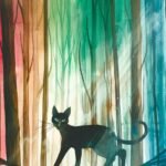 Whimsical, mysterious, and utterly enchanting  Let this black cat lead you throu