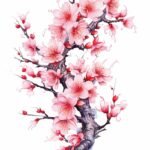 cherry blossom tattoos for women
