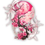 cherry blossom tattoos for women