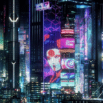 cyberpunk anime wallpaper