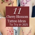 cherry blossom tattoos for women