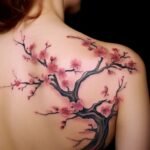 cherry blossom tattoos for women