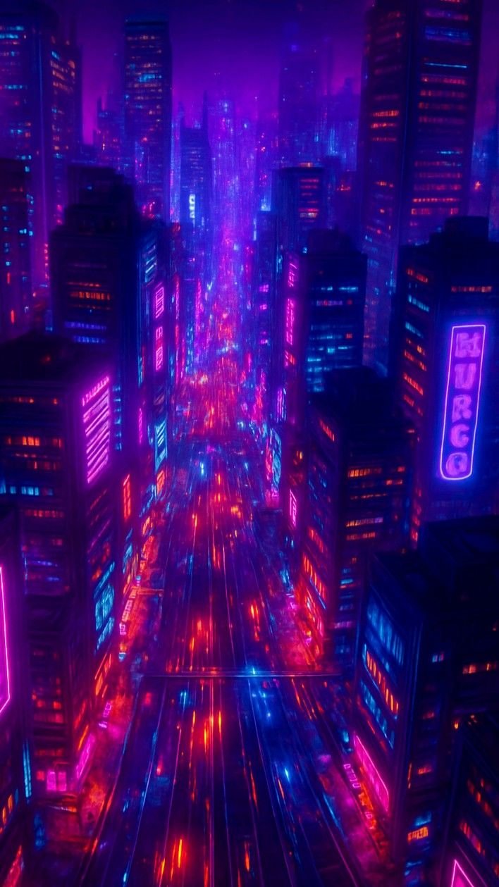 cyberpunk anime wallpaper