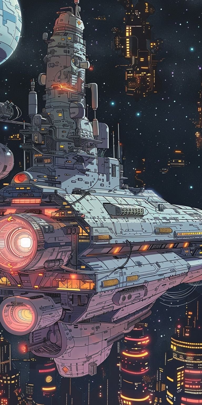 cyberpunk anime wallpaper