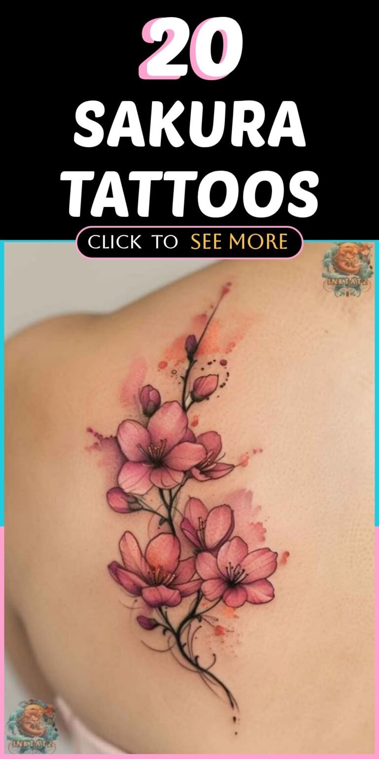 cherry blossom tattoos for women