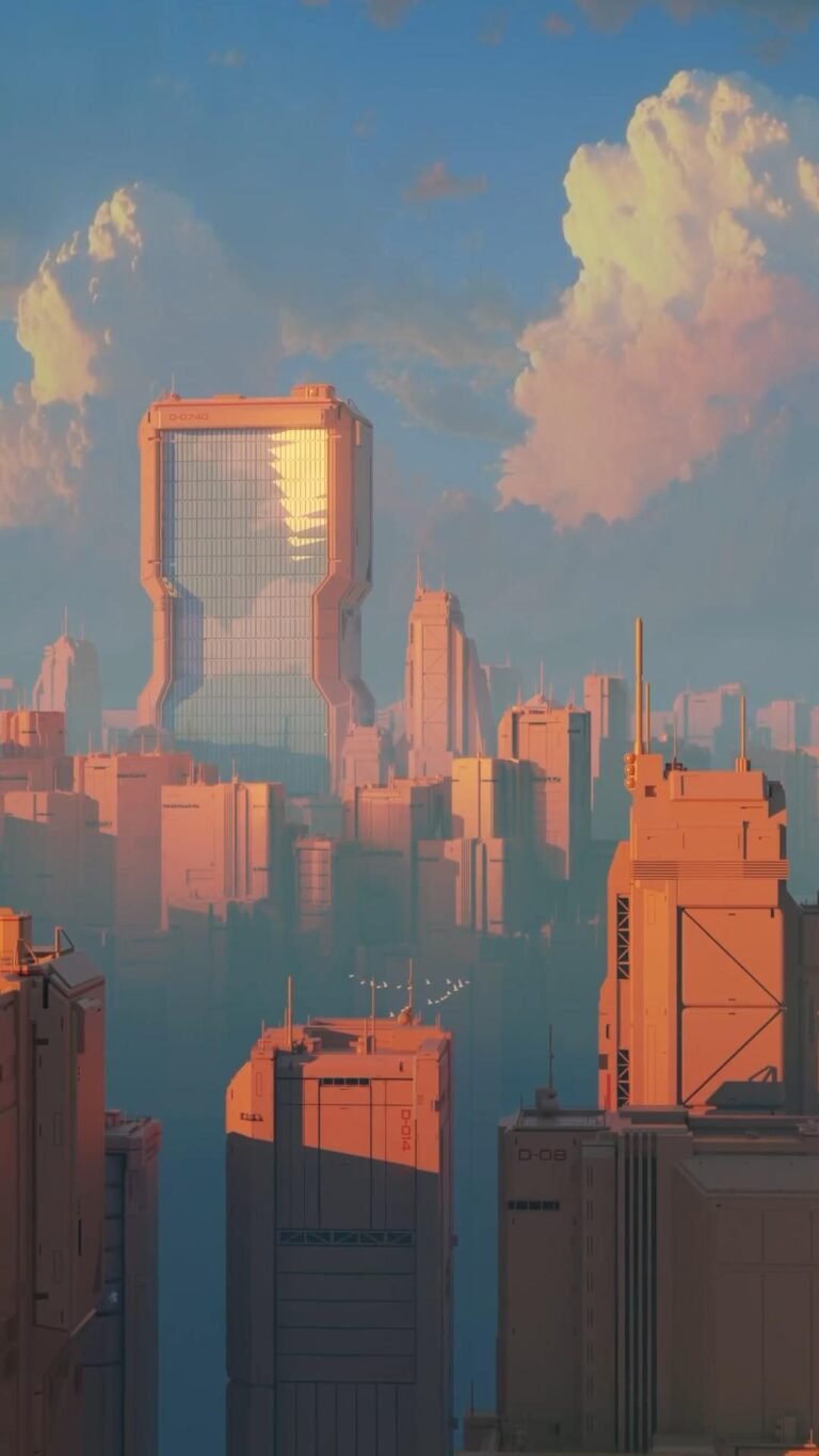 cyberpunk anime wallpaper