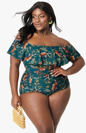 plus size swimwear