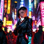 cyberpunk anime wallpaper