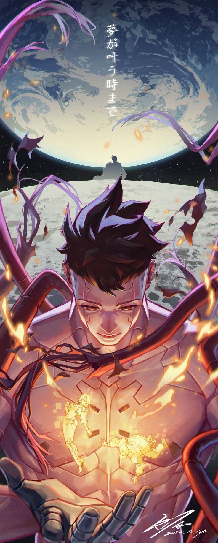 cyberpunk anime wallpaper