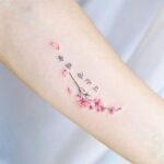 cherry blossom tattoos for women