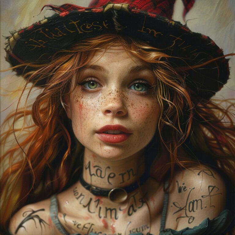 Dive down the rabbit hole with a twist, where Cheshire meets couture and Wonderl