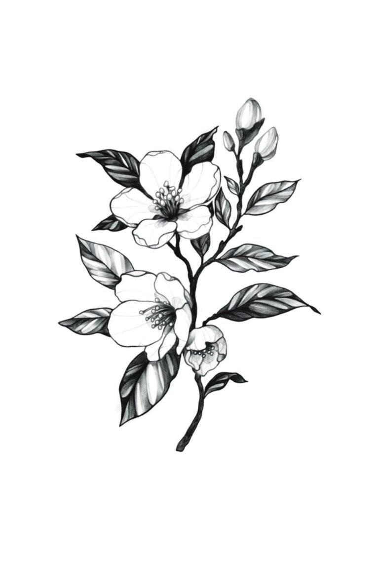 cherry blossom tattoos for women