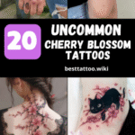 cherry blossom tattoos for women