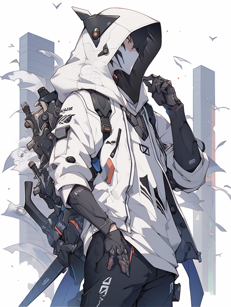 cyberpunk anime wallpaper