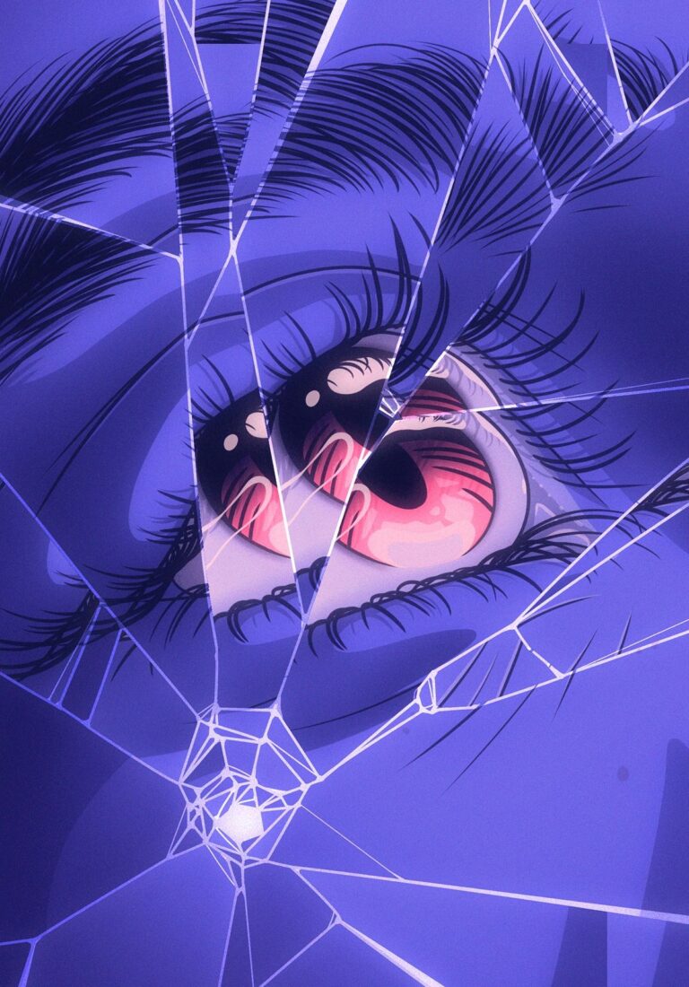 cyberpunk anime wallpaper