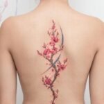 cherry blossom tattoos for women