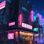 cyberpunk anime wallpaper