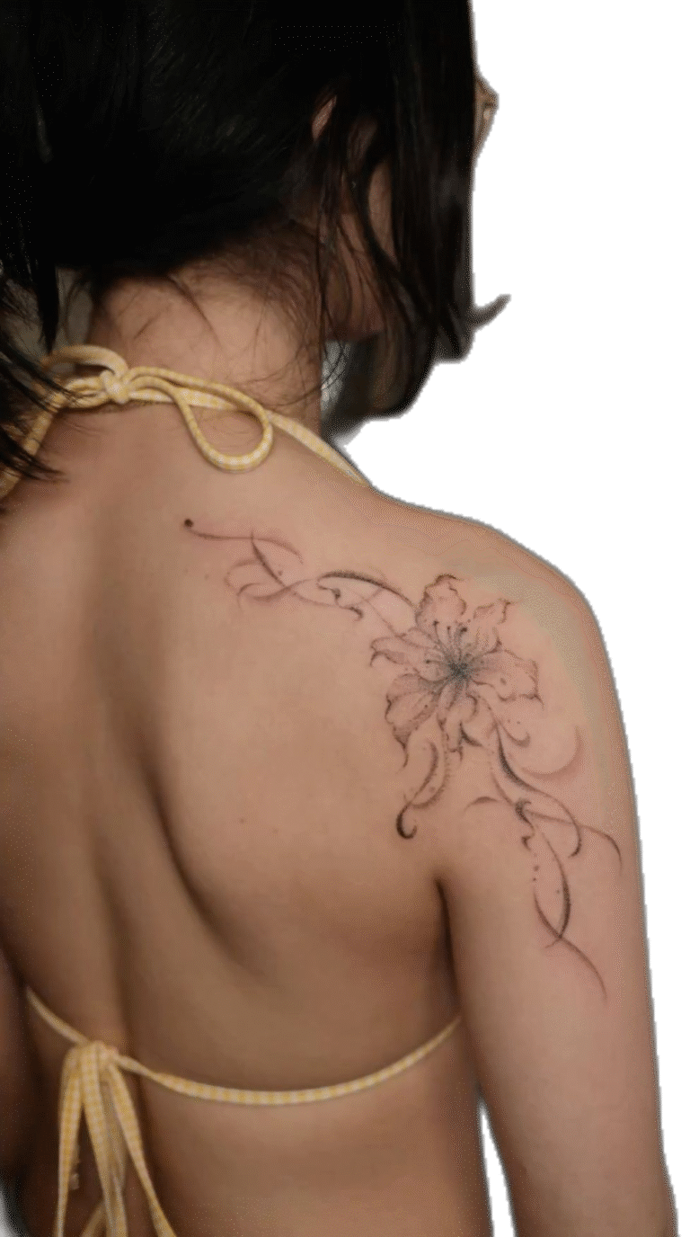 cherry blossom tattoos for women