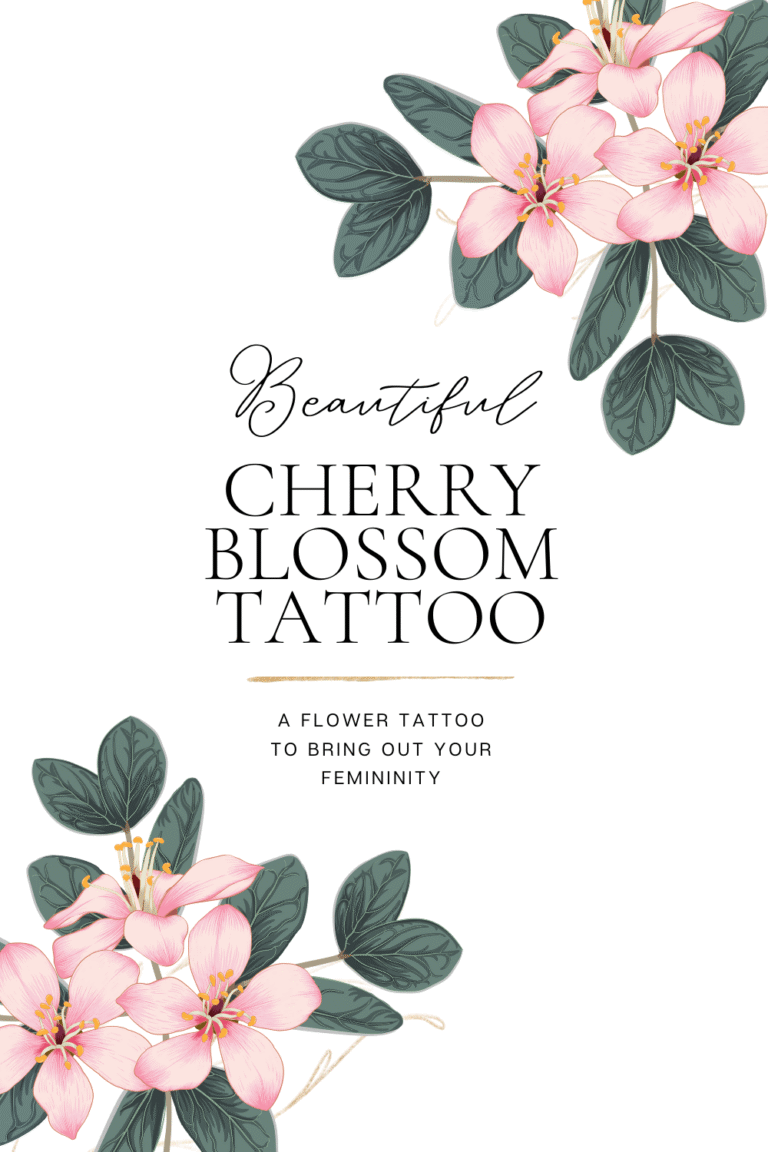 cherry blossom tattoos for women
