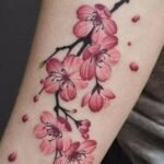 cherry blossom tattoos for women