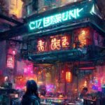 cyberpunk anime wallpaper