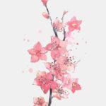 cherry blossom tattoos for women