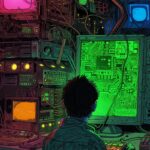 cyberpunk anime wallpaper