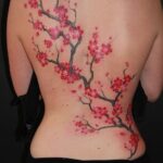 cherry blossom tattoos for women