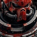 Valor in red, battle-hardened and true, guardians of order, their honor in view.